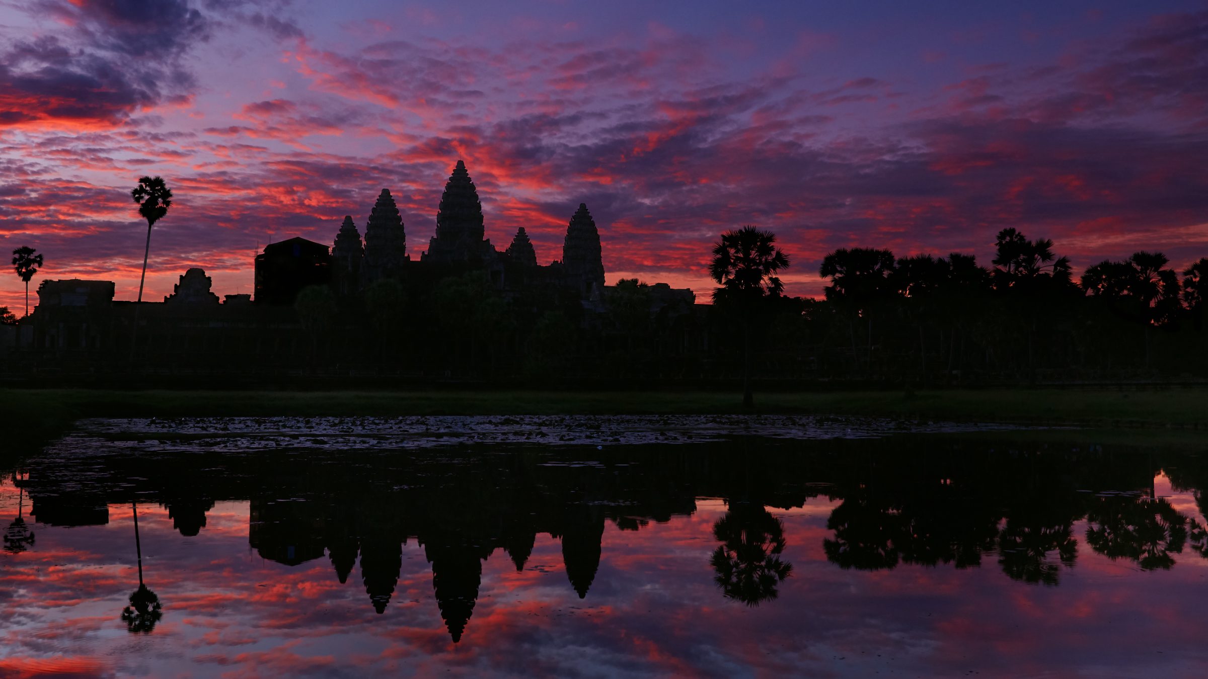 Angkor Wat at dawn